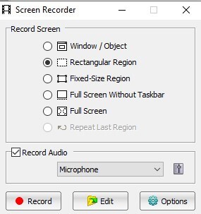 Record videos using FastStone screen capture