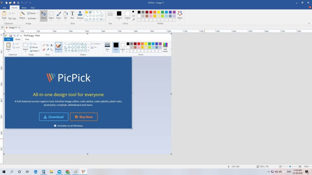 How to use picpick